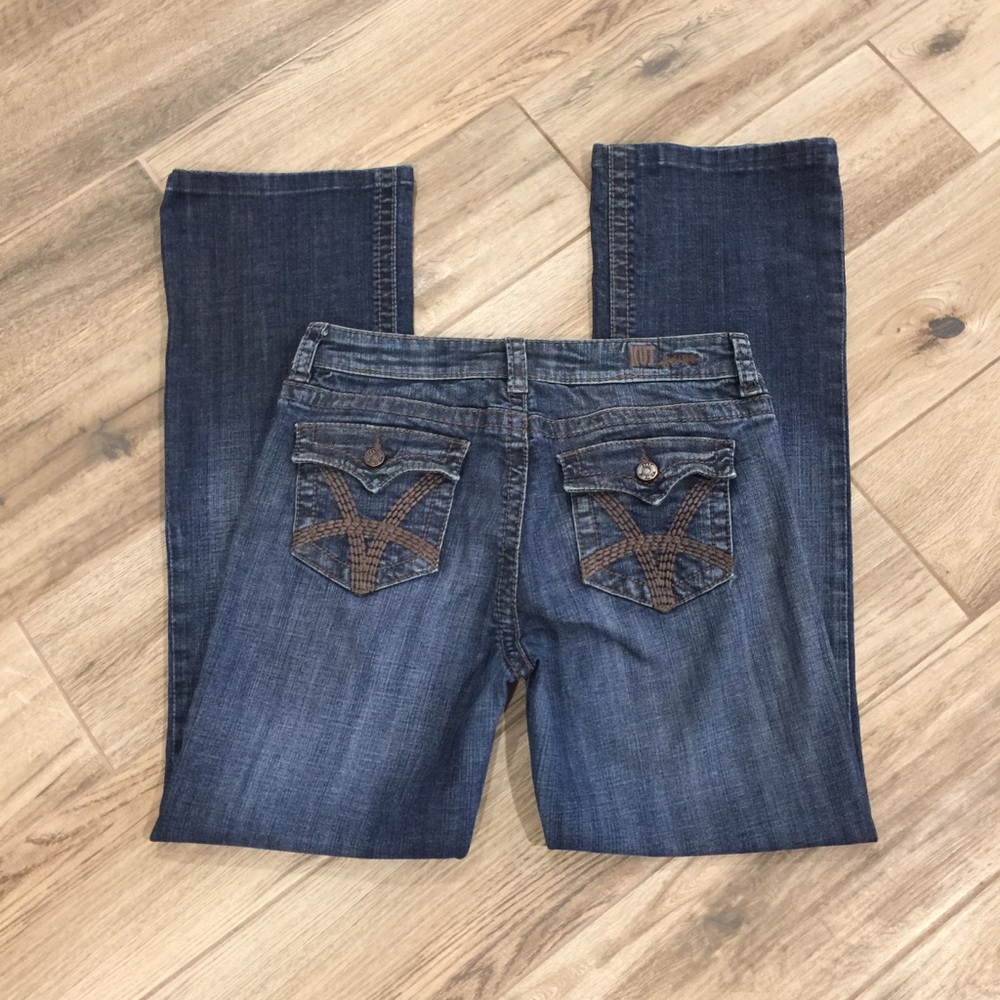 KUT FROM THE KLOTH Flap Pocket Bootcut Jeans